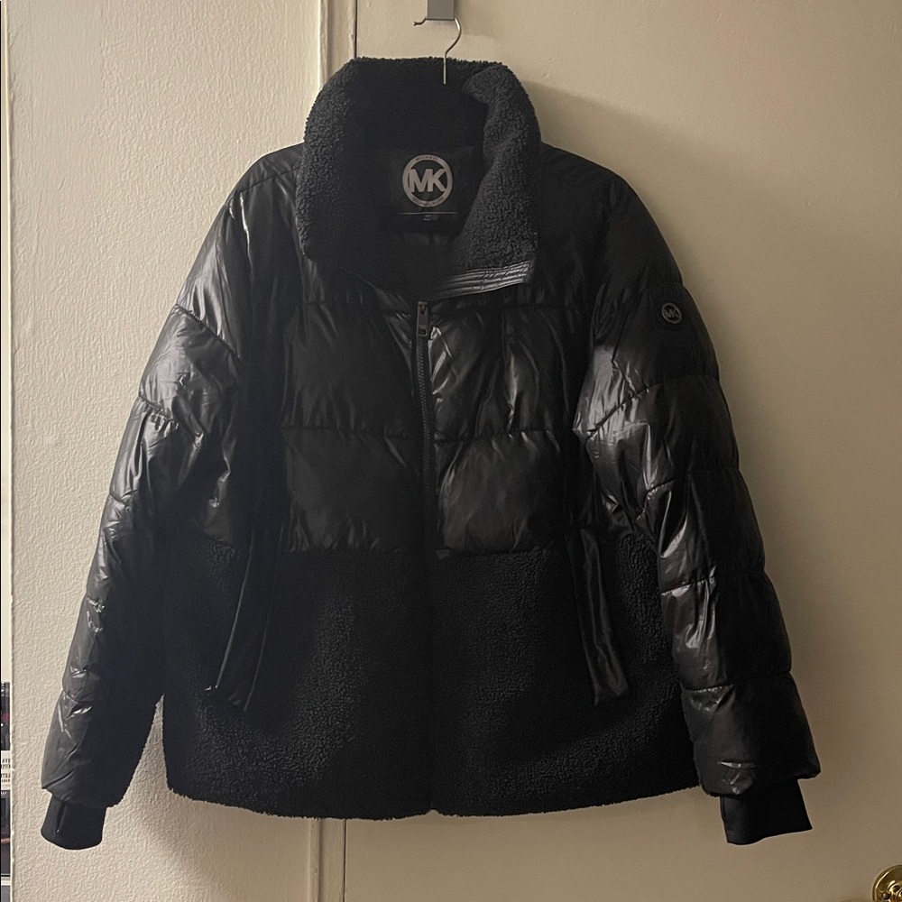 Michael Kors Women's Black Puffer Coat
